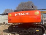 2024 Hitachi ZX350 crawler excavator rear view