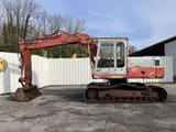 1985 Poclain 75CKB crawler excavator, side view