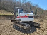 2019 Doosan DX235LCR-5 crawler excavator, rear three-quarter view