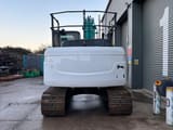 2022 Kobelco SK130LC-11 crawler excavator, rear view