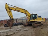2022 Komatsu PC430-8 crawler excavator, side profile view