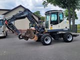 2017 Schaeff TW95 wheel excavator, side view