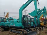 2023 Kobelco SK75-8 mini excavator, side view