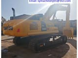 2024 Komatsu PC350 crawler excavator, rear three-quarter view