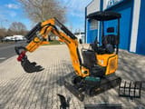 Berger Kraus BK1350JSR mini excavator, side view