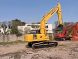 2010 Komatsu PC220-7 crawler excavator, rear three-quarter view
