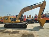 2022 Caterpillar 336GC crawler excavator, side profile view
