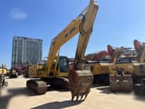 2024 Komatsu PC200-7 crawler excavator, side view