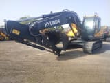 2025 Hyundai R210 crawler excavator, side profile view