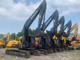 2024 Volvo EC210D crawler excavator, side profile view