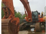 2020 Doosan DX500LC crawler excavator, front three-quarter view