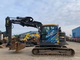 2018 Volvo ECR145EL crawler excavator side view