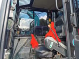 2016 Komatsu PC56-7 mini excavator interior view