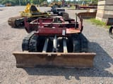 2004 Takeuchi TB145 mini excavator rear view with blade