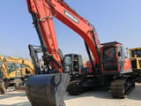 2024 Doosan DX300LC-9C crawler excavator, front three-quarter view