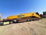 2022 Komatsu PC800-PC 2000 crawler excavator long-reach boom on flatbed trailer
