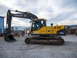 2009 Volvo EC210CNL crawler excavator, side view