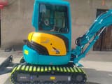 2023 Kubota U25 mini excavator side view