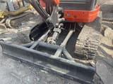 2023 Kubota U35 mini excavator front blade view
