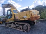 1999 Komatsu PC340NLC crawler excavator, rear three-quarter view