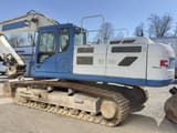 2015 Hyundai HX330 crawler excavator, side view