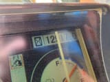 2010 Hitachi ZX135US-3 crawler excavator instrument cluster view
