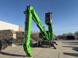 2016 Sennebogen 821M E material handler, front three-quarter view