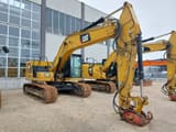 2019 Caterpillar 323F crawler excavator, side view