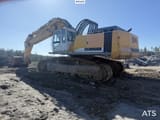 2007 Liebherr R974B HD-SL crawler excavator, rear three-quarter view