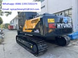 2025 Hyundai HX220HD crawler excavator rear three-quarter view