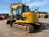 2010 Caterpillar 314D LCR crawler excavator, rear three-quarter view