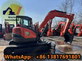 2023 Yanmar ViO80 mini excavator, side profile view