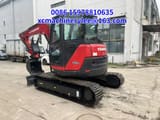 2024 Yanmar ViO80 crawler excavator, front three-quarter view