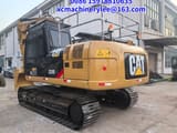 2023 Caterpillar 320D2L paletli ekskavatör arka üç çeyrek görünüm