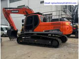 2024 Doosan DX300LC-9C crawler excavator, side view