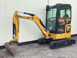 2019 Caterpillar 301.8 NEXTGEN mini excavator, side profile view