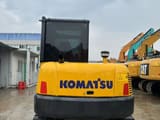 2022 Komatsu PC55 crawler excavator rear view