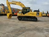 2020 Komatsu PC350 crawler excavator side view