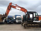 2018 Hitachi Zaxis 160LC crawler excavator, side view