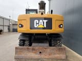 2011 Caterpillar M316D wheel excavator rear view