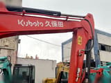 2019 Kubota KX155-5 mini excavator boom detail