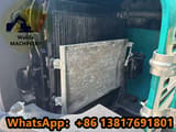 2024 Sunward SWE80N9 mini excavator engine compartment radiator detail