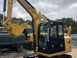 2024 Caterpillar 306E2 crawler excavator, front three-quarter view