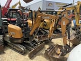 2017 CASE CX26C mini excavator, side view