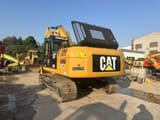 Caterpillar 325D crawler excavator, rear three-quarter view