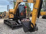2022 Sany SY75C crawler excavator, front three-quarter view