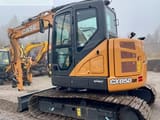 2023 CASE CX85D SR mini excavator, side view