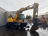 2001 Atlas 1404KZW wheel excavator side view