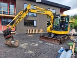 2017 Komatsu PC78US-10 crawler excavator side view