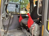 2023 Volvo EC55B mini excavator interior view